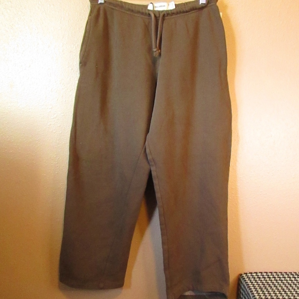 Pull&Bear Chocolate Wide Leg SweatPants